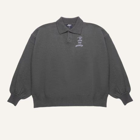With you shortly Polo Sweater - Mazrood
